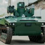 Новый робот «Маркер» испытали как средство борьбы с БПЛА